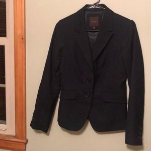 Suit jacket, navy blue. Size 0.